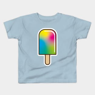 trippy psychedelic vector of a lolly Kids T-Shirt